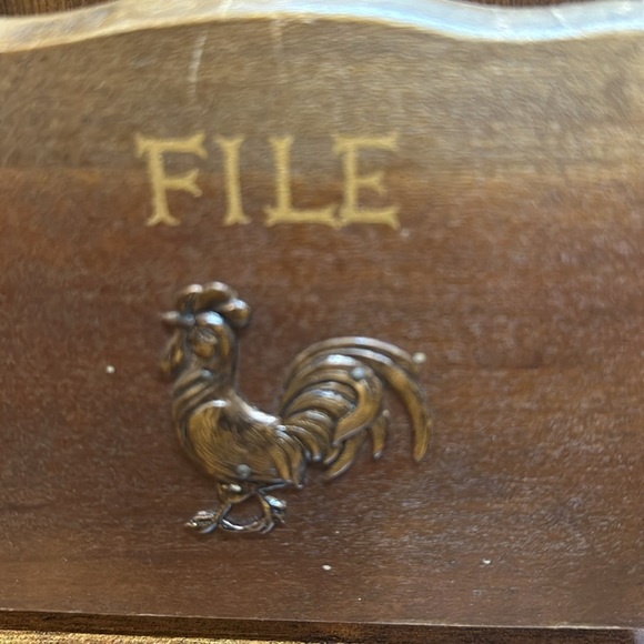 Nevco Japan Wooden‎ Wall Rooster Mail Sorter - Picture 2 of 4